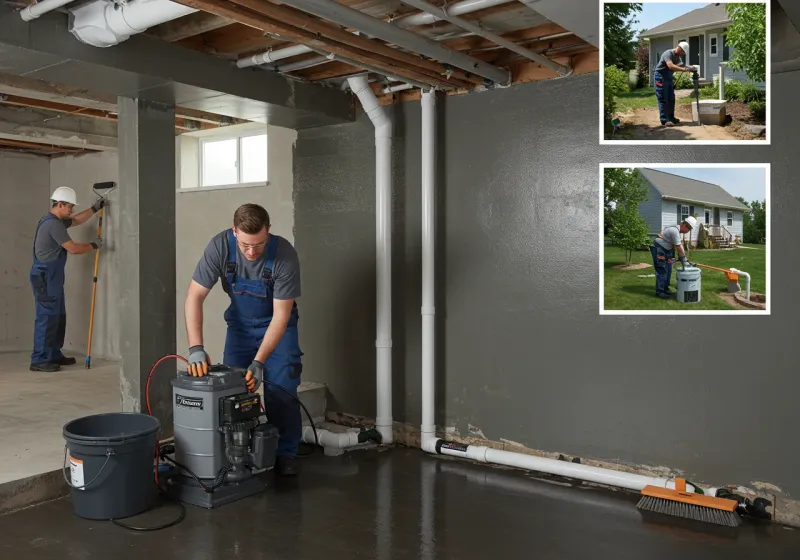 Basement Waterproofing and Flood Prevention process in Oliver Springs, TN